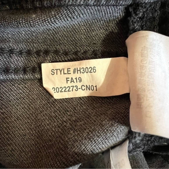 Madewell 9" Mid-Rise Skinny Jeans Berkeley Black: Button-Through Edition Size 26 - Picture 13 of 13